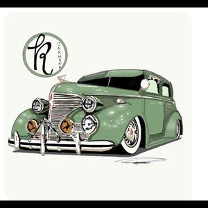 Your dream Car on a drawing